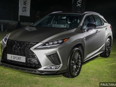 Lexus RX 2019 bản nâng cấp ra mắt công chúng