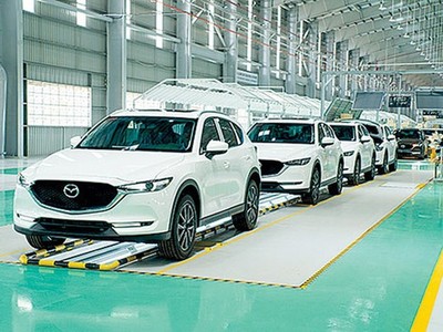 91% xe Mazda bán ra tại Việt Nam là xe sản xuất lắp ráp.