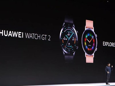 Huawei Watch GT 2 có hai biến thể kích thước khác nhau. Ảnh: The Verge.