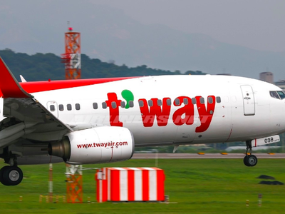 Máy bay của T'way (ảnh minh họa: Internet).
