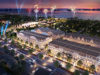 Shophouse Europe 'ra hàng' những căn shophouse mặt đường cuối cùng tại dư án.