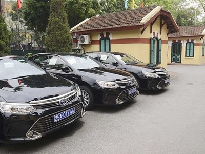 Hàng loạt xe công sắp được bán thanh lý với giá rẻ hơn giá thị trường vào đầu tháng 10 tới. Ảnh minh họa: VNN.