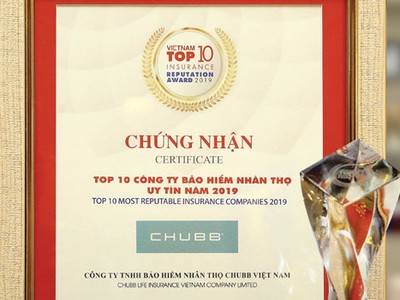 Chubb Life Việt Nam khẳng định vị thế vững chắc trên thị trường