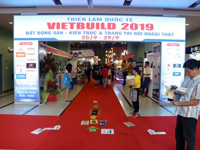 Vietbuild 2019 lần 3 tại TP.HCM vắng bóng doanh nghiệp bất động sản