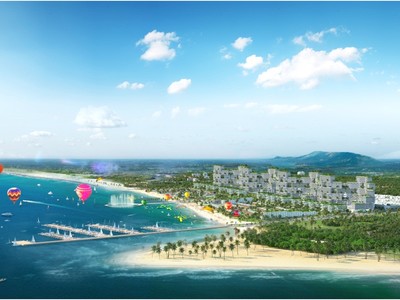 Tổ hơp du lịch - giải trí - nghỉ dưỡng & thể thao biển Thanh Long Bay do Tập đoàn Nam Group phát triển và DKRA Vietnam làm Tổng đại lý tiếp thị & phân phối.