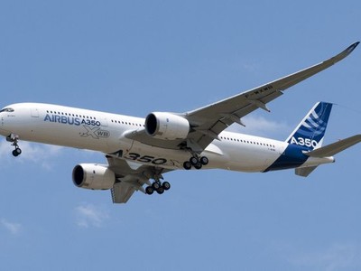 Máy bay Airbus, một trong những mặt hàng của EU bị Mỹ đánh thuế (Ảnh: Airbus).