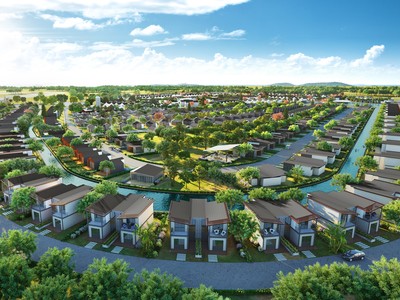 Second home nằm trong tổ hợp du lịch nghỉ dưỡng giải trí với mức giá hợp lý đang được nhiều nhà đầu tư cân nhắc. (Phối cảnh dự án NovaWorld Hồ Tràm của Novaland).