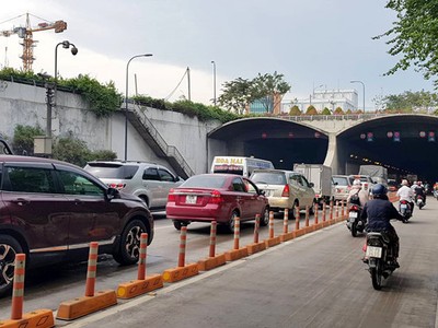 Hầm sông Sài Gòn sẽ bị phong tỏa cả hai hướng trong thời gian diễn tập.