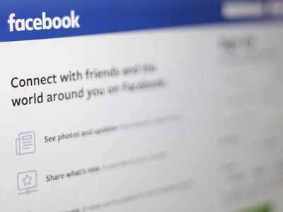 Biểu tượng của Facebook trên máy tính. (Nguồn: AFP/TTXVN).