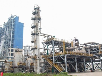 Một góc Nhà máy đạm Ninh Bình.