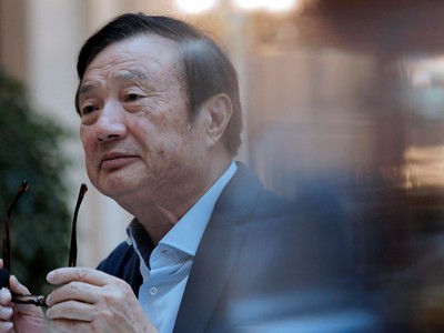 Nhà sáng lập, CEO Huawei Nhậm Chính Phi. (Nguồn: AFP).