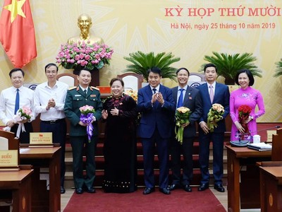 Hà Nội họp HĐND bất thường, bầu bổ sung 4 Ủy viên UBND Thành phố