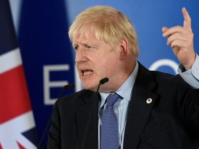 Thủ tướng Anh Johnson. Ảnh: Sky News.