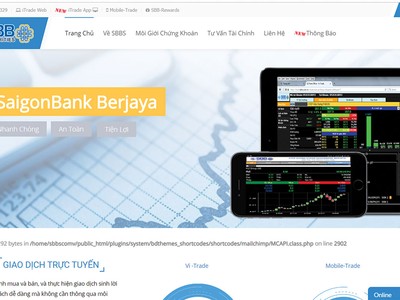 Chứng khoán SaigonBank Berjaya bị rút nghiệp vụ tự doanh