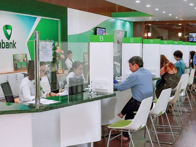 Vietcombank có kết quả tích cực tại hầu hết các mảng kinh doanh.