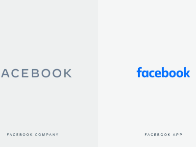 Facebook có logo mới viết hoa và nhiều màu sắc liên quan đến các sản phẩm của công ty hơn.