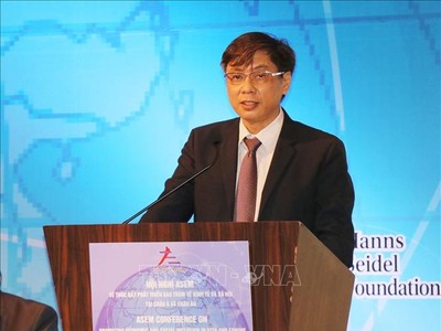 Đồng chí Lê Đức Vinh, Phó Bí thư Tỉnh ủy, Bí thư Ban cán sự đảng, Chủ tịch Ủy ban nhân dân tỉnh Khánh Hòa nhiệm kỳ 2016 - 2021. Ảnh: Tiên Minh/TTXVN.