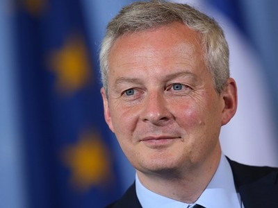 Bộ trưởng Kinh tế Pháp Bruno Le Maire. (Nguồn: Getty Images)