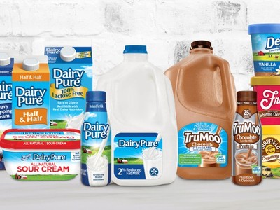 Nhiều nhãn hàng và sản phẩm từ sữa của công ty Dean Foods.
Ảnh: foodbusinessnews