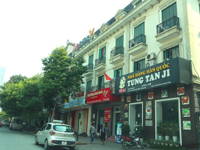 Khu vực Mỹ Đình đang thu hút rất nhiều người ngoại quốc tới sinh sống.