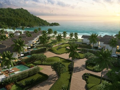 Khu nghỉ dưỡng Sun Premier Village Kem Beach Resort có thiết kế độc đáo.