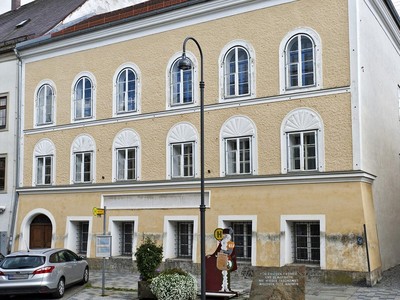 Ngôi nhà nơi trùm phátxít Adolf Hitler chào đời. (Nguồn: AFP/Getty Images)