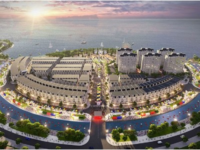 Ha Tien Centroria chuyên biệt cho kinh doanh khi ôm trọn siêu chợ đêm, liền kề biển và nằm trong lõi trung tâm khu đô thị mới mới Hà Tiên.