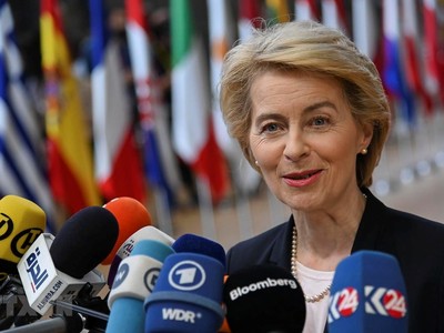 Chủ tịch Ủy ban châu Âu đắc cử Ursula von der Leyen. (Ảnh: THX/TTXVN)