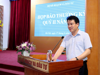 Ông Trần Quốc Phương, tân Thứ trưởng Bộ Kế hoạch và Đầu tư 