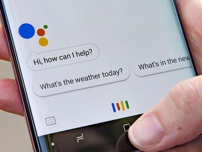 Giao diện ứng dụng trợ lý ảo Google Assistant trên điện thoại di động. (Nguồn: smart-gsm.com)