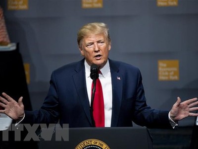 Tổng thống Mỹ Donald Trump. (Nguồn: THX/TTXVN)