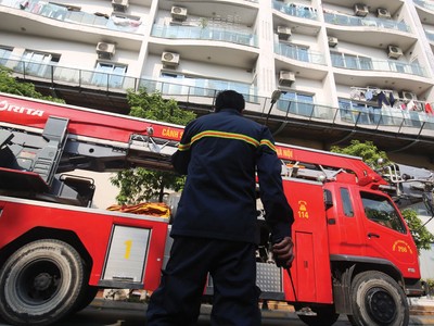 Tỷ lệ các chủ căn hộ mua bảo hiểm cháy, nổ bắt buộc là rất hạn chế.