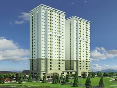 Dự án Nhà ở xã hội CTI Tower đang được hoàn thiện.