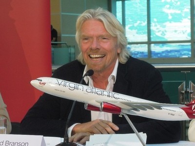 Nhà sáng lập Virgin Group Richard Branson.