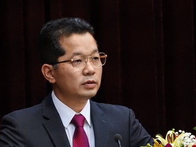 Ông Nguyễn Văn Quảng - tân Phó bí thư thường trực Thành uỷ Đà Nẵng. Ảnh: Thanh Tùng.