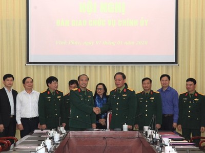 Điều động, bổ nhiệm nhân sự quân đội tỉnh Vĩnh Phúc, Thừa Thiên Huế