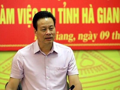 Ông Nguyễn Văn Sơn, Chủ tịch Ủy ban Nhân dân tỉnh Hà Giang.