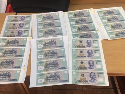 Tang vật vụ án.