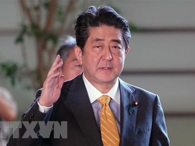 Thủ tướng Nhật Bản Shinzo Abe tại Tokyo. (Ảnh: AFP/TTXVN).