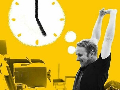 Rời văn phòng lúc 5h cho bạn cuộc sống hạnh phúc và khoẻ mạnh hơn. Ảnh: ABC.