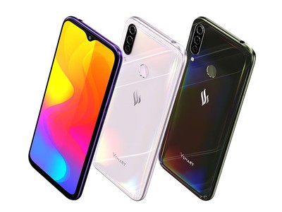 Joy 3 sẽ sở hữu 3 màu sắc trắng, tím và đen. (Ảnh: Vsmart).