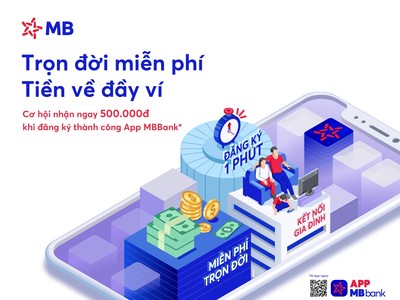 MB ra mắt App MBBank phiên bản mới với tổng giá trị ưu đãi lên đến 2 tỷ đồng