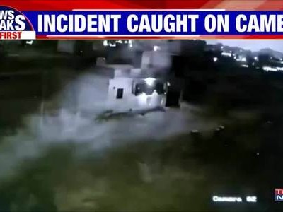 Thiên thạch đâm xuống tạo ra hố sâu 6 m