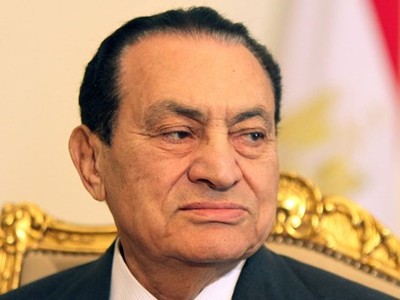 Cựu Tổng thống Ai Cập Hosni Mubarak. (Ảnh: Sky News).