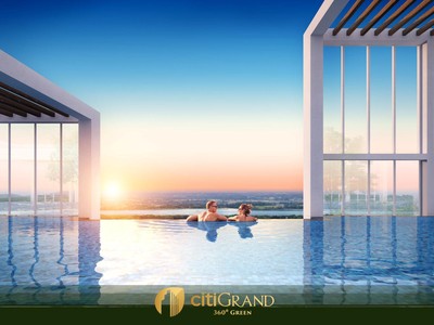 CitiGrand có tiện ích nội khu cao cấp như hồ bơi vô cực, khu vận động ngoài trời, khu vui chơi trẻ em, khu BBQ, thẻ từ an ninh, sảnh đón sang trọng… 