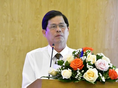 Chủ tịch UBND tỉnh Khánh Hòa Nguyễn Tấn Tuân.