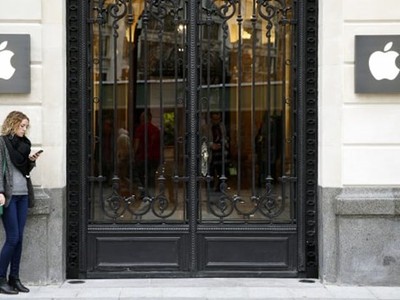 Một cửa hàng Apple ở thủ đô Paris, Pháp. (Nguồn: Getty Images).