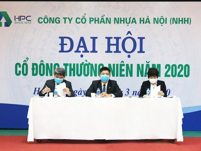 Nhựa Hà Nội (NHH) dự kiến trả cổ tức 20% năm 2020