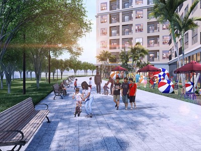 Không gian sống được chú trọng để quyết định chọn nơi an cư.