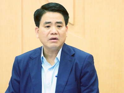 Chủ tịch UBND Hà Nội Nguyễn Đức Chung.